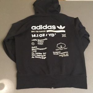 Adidas Zip Up Hoodie